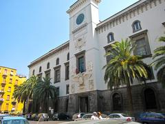 Castel Capuano facade on Via dei Tribunali in Naples