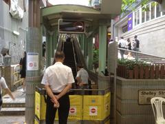 Central-Mid-Levels Escalator and Walkway System in Hong Kong