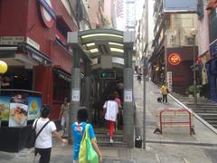 Central Mid-Levels Escalator and Walkway System in Hong Kong