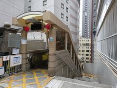 Central-Mid-Levels Escalator near Conduit Road