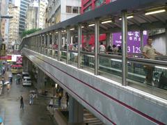 Central-Mid-Levels escalators in Central, Hong Kong