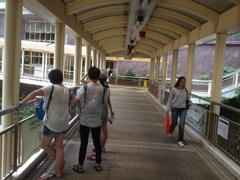 Mid-Levels Escalator and Walkway System in Central, Hong Kong