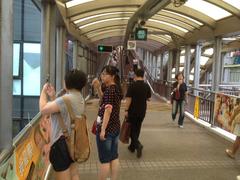 Central-Mid-Levels Escalator and Walkway System in Hong Kong