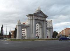 Puerta de San Vicente in Madrid, Spain