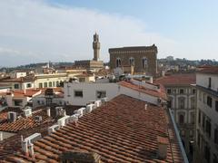 Terrace view of Orsanmichele from Hotel Medici