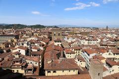 Badia Fiorentina belltower view from Orsanmichele