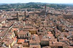 View of the Dome of Santa Maria del Fiore in Florence from Palazzo Vecchio