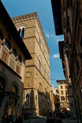 Florence Via de' Lamberti view toward Orsanmichele Church