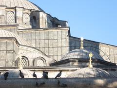 Detailed exterior view of Kılıç Ali Paşa Mosque