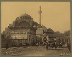 Kılıç Ali Pasha Mosque and Tophane Fountain between 1888 and 1910