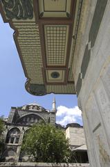 Tophane Fountain with Kiliç Ali Paşa mosque in the distance