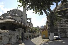 Western side of Kılıç Ali Paşa Mosque complex in Istanbul