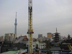 Asakusa Hanayashiki amusement park in Taito, Tokyo, Japan