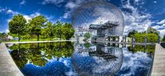 Panorama of the Biosphere in Montreal