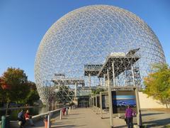 Biosphere in Montreal designed by Buckminster Fuller