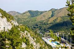 Medeu Skating Rink at Shymbulak Ski Resort, Almaty, Kazakhstan