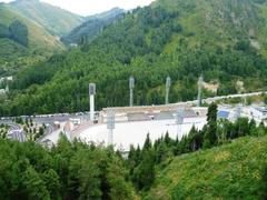 Medeu Stadium in Almaty Province, Kazakhstan