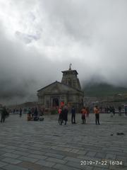 Kedarnath Temple in the Himalayas