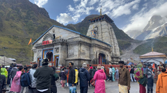 Kedarnath Temple exterior view