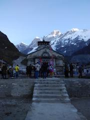 Kedarnath temple on a September 2014 day