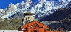 Kedarnath Temple in Uttarakhand in October