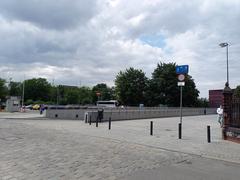 Entrance to the parking of the National Forum of Music, Wrocław, pl. Wolności