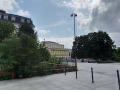 Wrocław, ul. Zamkowa with view of pl. Wolności and Opera on Świdnicka Street