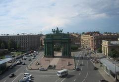 Narva Triumphal Gate in Saint Petersburg