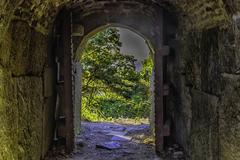 ancient stone gate