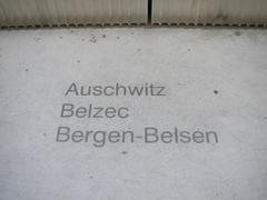 Holocaust monument in Vienna