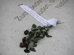 Holocaust monument in Vienna