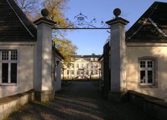 Schloss Morsbroich gate in Leverkusen