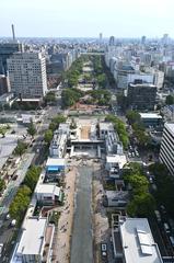 View of Hisaya Odori Park from the TV Tower