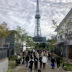 Nagoya TV Tower from Zone 2 of Hisaya-odori Park