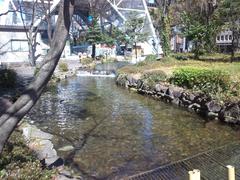 Hisaya Ôdôri Park with the Sakae-gawa River in Japan