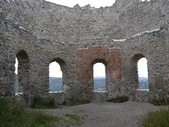 Burgruine Mödling in a scenic landscape