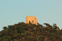 Burg Mödling in the evening sun