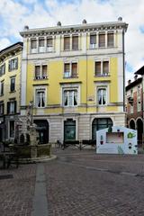 Neptune Fountain at Piazza Battisti in Rovereto