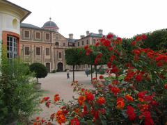 Schloss Favorite in Rastatt with surrounding greenery