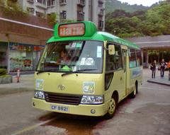 New Territories minibus route 88C at Mei King Garden minibus terminus