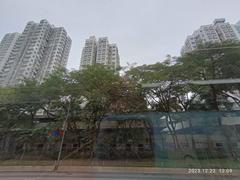 Hong Kong Kwai Tsing District and Tsuen Wan panorama in December 2023