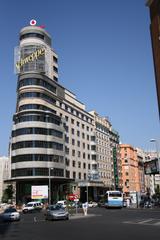 Edificio Carrión Schweppes sign in Madrid