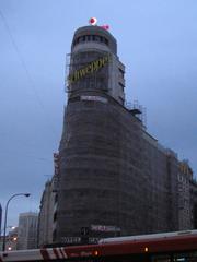 Carrión Building on Gran Vía de Madrid