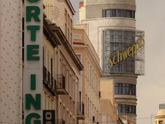 Edificio Carrión from Puerta del Sol in Madrid