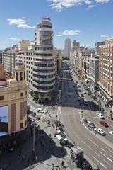 Gran Vía Street, Madrid, Spain