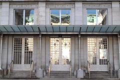 Otto Wagner Postsparkasse entrance