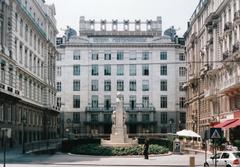 Wiener Postsparkasse building designed by Otto Wagner in Vienna