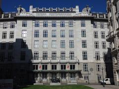 Österreichische Postsparkasse building in Vienna designed by Otto Wagner