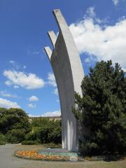 Airlift Memorial at Platz der Luftbruecke in Berlin