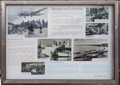 Memorial plaque for Berlin Blockade and Airlift